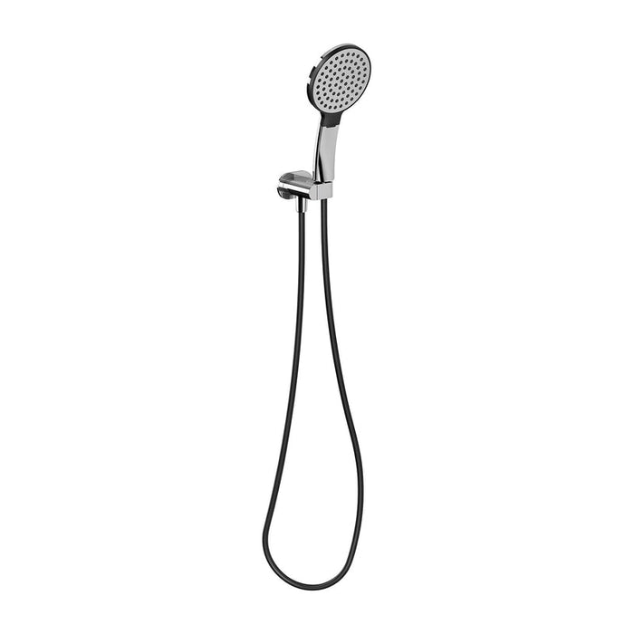 Phoenix NX Quil Hand Shower - Chrome / Matte Black-606-6610-60-blue-leaf-bathware