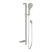 Phoenix NX Quil Rail Shower - Brushed Nickel-606-6810-40-blue-leaf-bathware