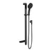 Phoenix NX Quil Rail Shower - Matte Black-606-6810-10-blue-leaf-bathware