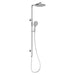 Phoenix NX Quil Twin Shower - Chrome-606-6500-00-blue-leaf-bathware