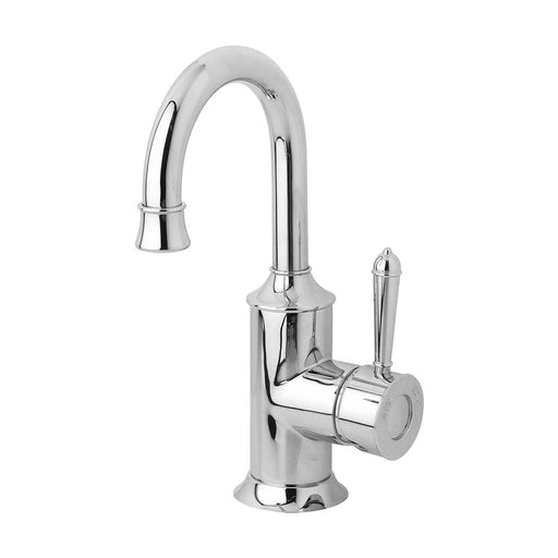 Phoenix Nostalgia Basin Mixer 120mm Gooseneck - Chrome-NS770 CHR-blue-leaf-bathware