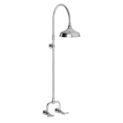 Phoenix Nostalgia Lever Exposed Shower Set - Chrome-NS123L CHR-blue-leaf-bathware