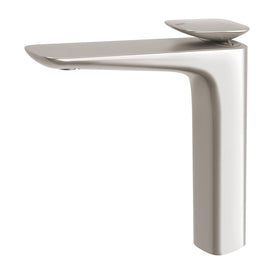 Phoenix Nuage Vessel Mixer - Brushed Nickel-129-7900-40-blue-leaf-bathware