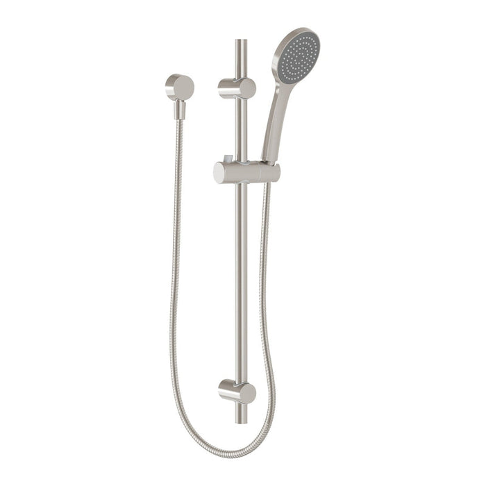 Phoenix Pina Rail Shower - Brushed Nickel-153-6810-40-blue-leaf-bathware