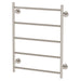 Phoenix Radii Towel Ladder 550 x 740mm Round Plate - Brushed Nickel-RA870 BN-blue-leaf-bathware