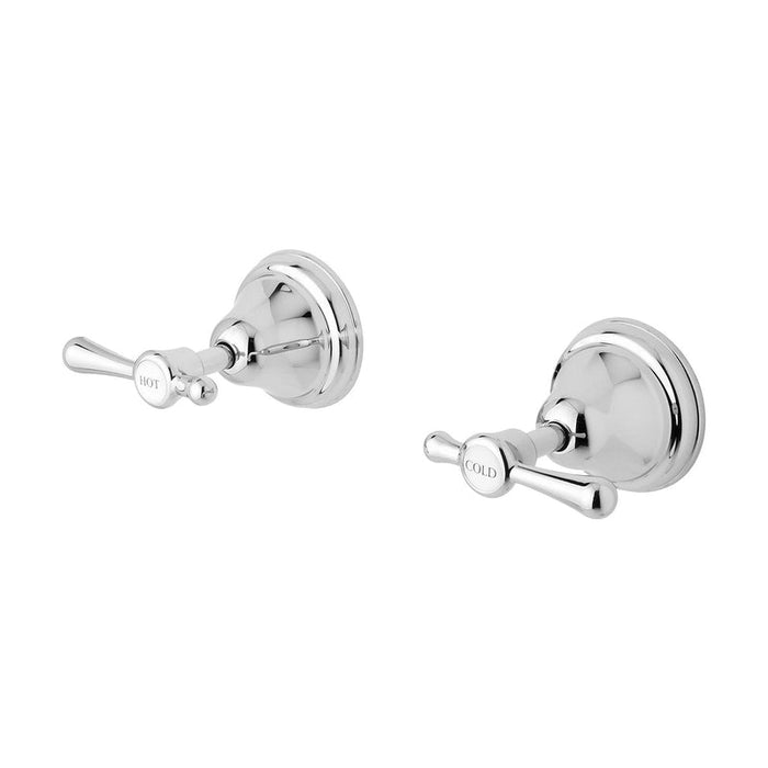 Phoenix Rhapsody Lever Wall Top Assemblies - Chrome-RL060 CHR-blue-leaf-bathware