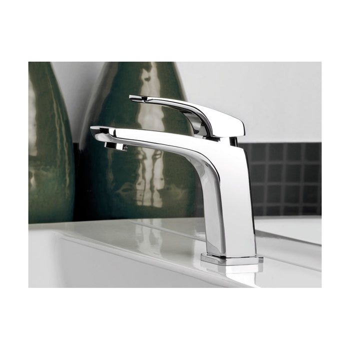 Phoenix Rush Basin Mixer - Brushed Nickel-RU770-40-blue-leaf-bathware