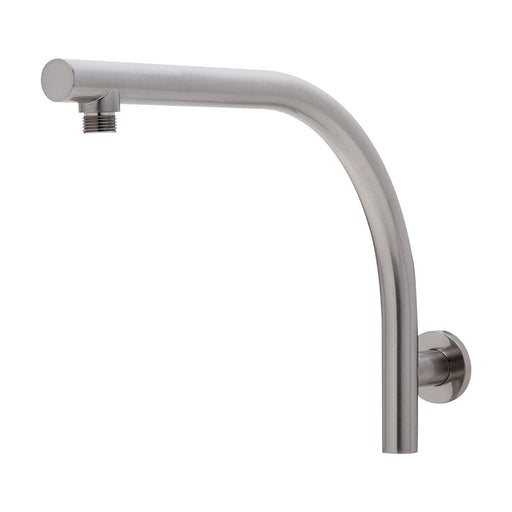 Phoenix Rush High-Rise Shower Arm - Brushed Nickel-RU522 BN-blue-leaf-bathware