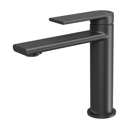 Phoenix Teel Basin Mixer - Matte Black-118-7700-10-blue-leaf-bathware