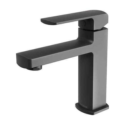 Phoenix Teva Basin Mixer - Matte Black-152-7700-10-blue-leaf-bathware