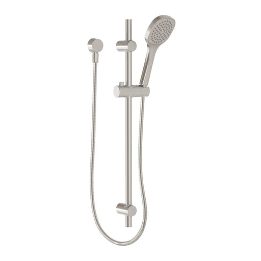 Phoenix Teva Rail Shower - Brushed Nickel-152-6810-40-blue-leaf-bathware