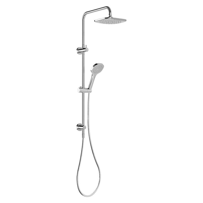 Phoenix Teva Twin Shower - Chrome-152-6500-00-blue-leaf-bathware