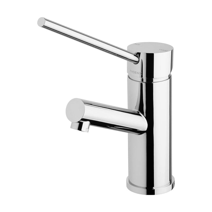 Phoenix Vivid Basin Mixer Extended Lever - Chrome-VE770-blue-leaf-bathware