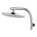 Phoenix Vivid High-Rise Shower Arm & 230mm Round Rose - Chrome-V533-blue-leaf-bathware