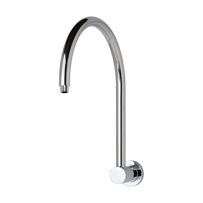 Phoenix Vivid High-Rise Shower Arm - Chrome-V754 CHR-blue-leaf-bathware