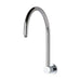 Phoenix Vivid High-Rise Shower Arm - Chrome-V754 CHR-blue-leaf-bathware