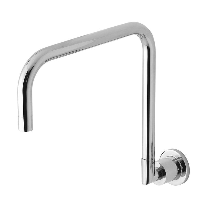 Phoenix Vivid Pin Lever Wall Sink Outlet 240mm Squareline - Chrome-VP076 CHR-blue-leaf-bathware