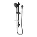 Phoenix Vivid Rail Shower - Matte Black-V685 MB-blue-leaf-bathware