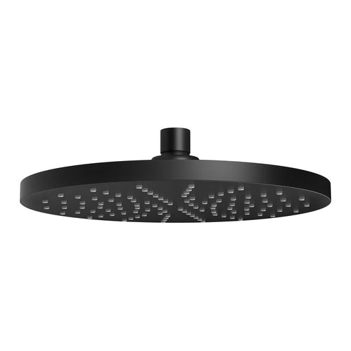 Phoenix Vivid Shower Rose 230mm Round - Matte Black-V527-10-blue-leaf-bathware