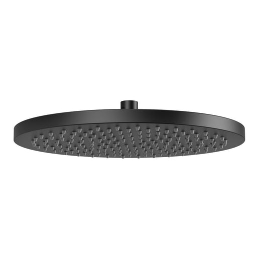 Phoenix Vivid Shower Rose 300mm Round - Matte Black-V5005-10-blue-leaf-bathware