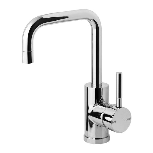 Phoenix Vivid Sink Mixer 160mm Squareline - Chrome-VL732 CHR-blue-leaf-bathware