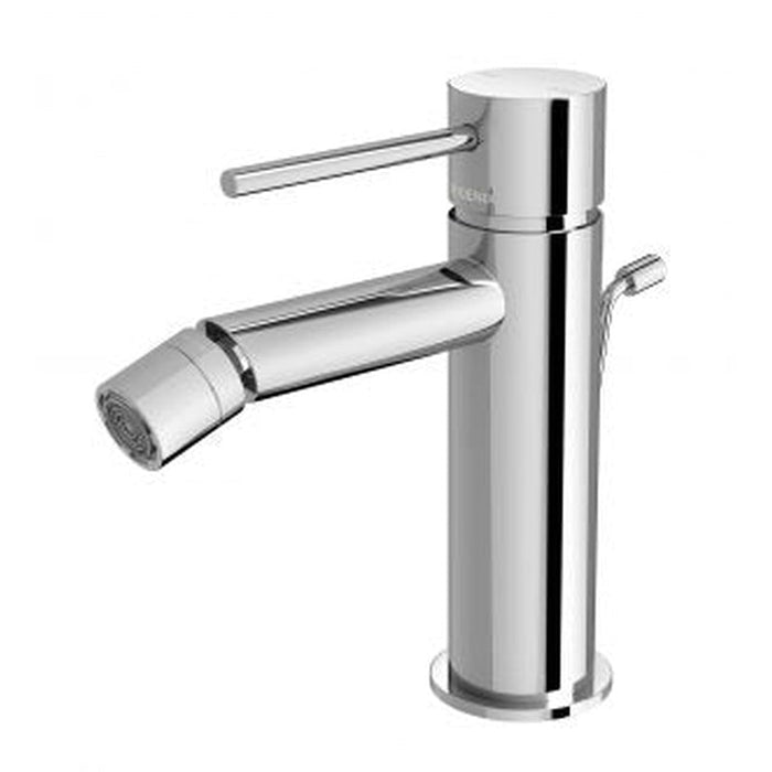 Phoenix Vivid Slimline Bidet Mixer with Pop-Up Waste - Chrome-VS716-00-blue-leaf-bathware