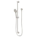 Phoenix Vivid Slimline Extended Rail Shower - Brushed Nickel-VS6835-40-blue-leaf-bathware