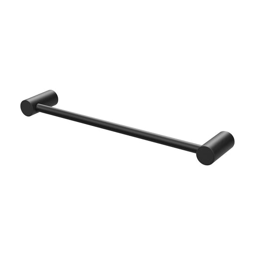 Phoenix Vivid Slimline Hand Towel Rail 350mm - Matte Black-111-8500-10-blue-leaf-bathware