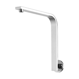 Phoenix Vivid Slimline High-Rise Shower Arm Round Plate - Chrome-VS6000-00-blue-leaf-bathware