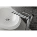 Phoenix Vivid Slimline Oval Vessel Mixer - Brushed Nickel-VV790-40-blue-leaf-bathware