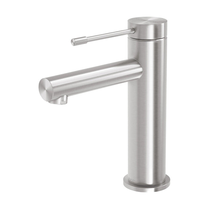 Phoenix Vivid Slimline SS 316 Basin Mixer - Stainless Steel-316-7700-51-blue-leaf-bathware