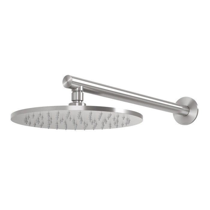 Phoenix Vivid Slimline SS 316 Shower Arm and Rose - Stainless Steel-316-5200-51-blue-leaf-bathware