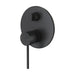 Phoenix Vivid Slimline Shower / Bath Diverter Mixer - Matte Black-VS791 MB-blue-leaf-bathware