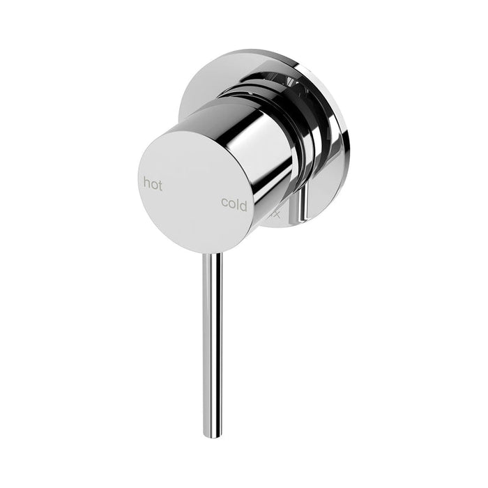 Phoenix Vivid Slimline Shower / Wall Mixer 60mm Backplate Switch Mix - Chrome-VS2801-00-blue-leaf-bathware