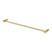 Phoenix Vivid Slimline Single Towel Rail 600mm - Brushed Gold-111-8010-12-blue-leaf-bathware