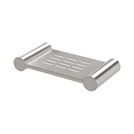 Phoenix Vivid Slimline Soap Dish - Brushed Nickel-111-8300-40-blue-leaf-bathware
