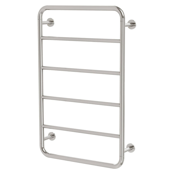 Phoenix Vivid Slimline Towel Ladder 800 X 500mm - Brushed Nickel-111-8700-40-blue-leaf-bathware