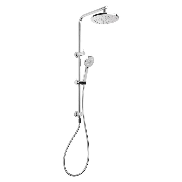 Phoenix Vivid Slimline Twin Shower - Chrome-VS6500-00-blue-leaf-bathware