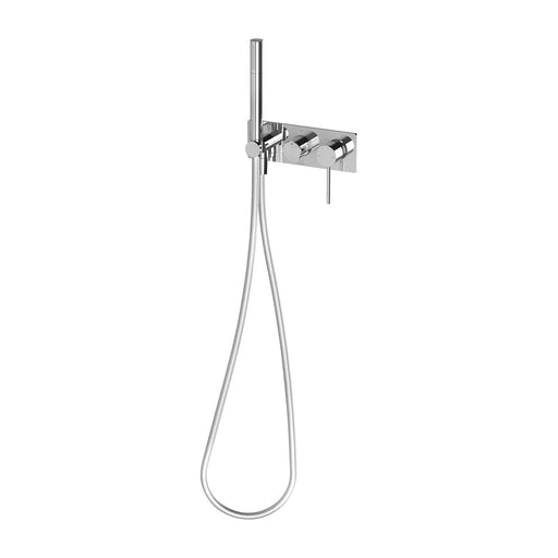 Phoenix Vivid Slimline Wall Shower System - Chrome-VS7490-00-blue-leaf-bathware