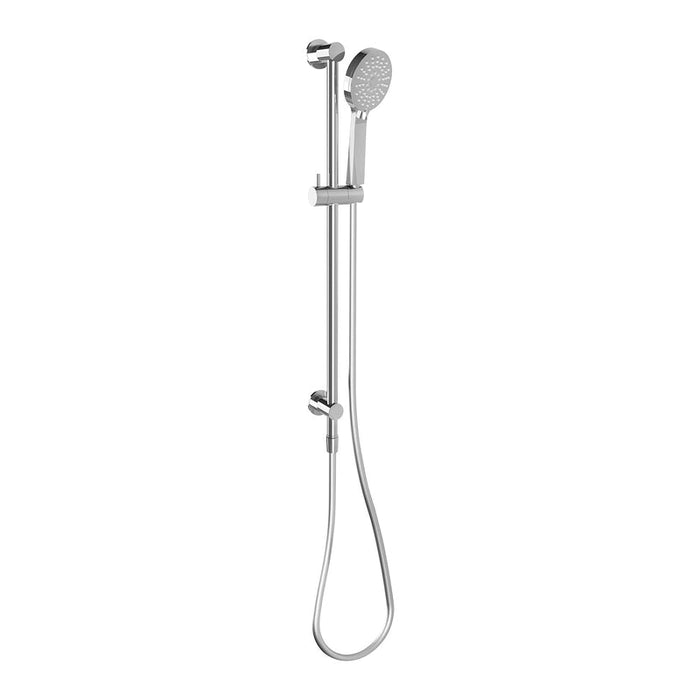 Phoenix Vivid Slimline Water Through Rail Hand Shower - Chrome-VS687 CHR-blue-leaf-bathware