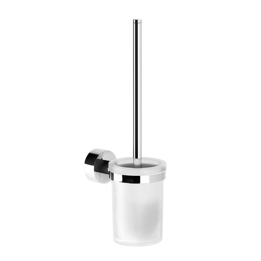 Phoenix Vivid Toilet Brush & Holder - Chrome-VA50800C-blue-leaf-bathware