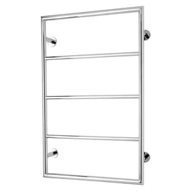 Phoenix Vivid Towel Ladder - Chrome-VA870-blue-leaf-bathware