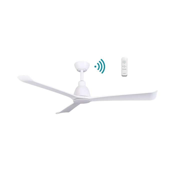 Martec Polo DC 52″ Smart Ceiling Fan With WIFI Remote Control - Matt White