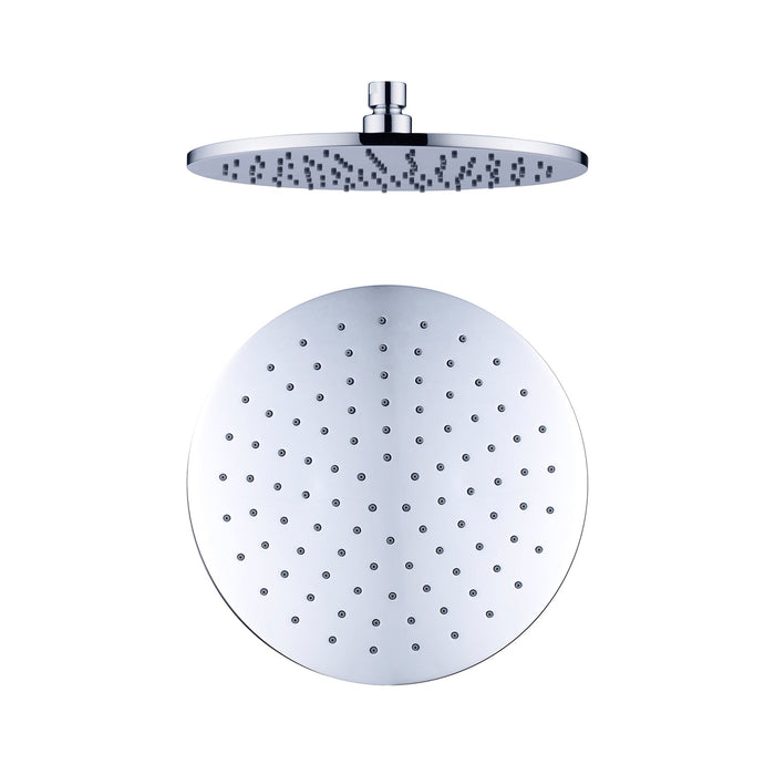 Nero 250mm Round Shower Head - Chrome-NRROA1202CH-blue-leaf-bathware