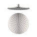 Nero 250mm Round Shower Head - Brushed Nickel-NRROA1001BN-blue-leaf-bathware