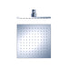 Nero 200mm Square Shower Head - Chrome-NRROB0803CH-blue-leaf-bathware