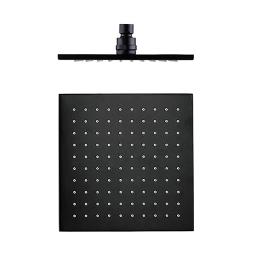 Nero 250mm Square Shower Head - Matte Black-NRROB1003MB-blue-leaf-bathware