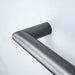 Radiant Low Voltage Single Round Bar 650mm - Gun Metal Grey-GMG-SBRTR-650-blue-leaf-bathware