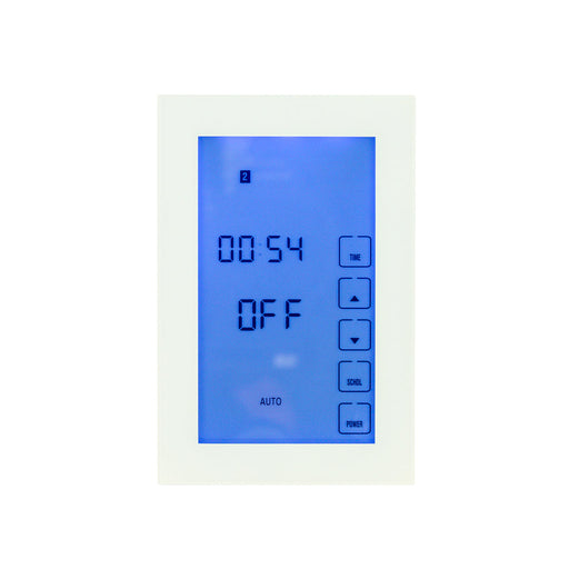 Radiant Premium WI-FI Digital Timer Switch White - Vertical-GTSW-TIM-V-WIFI-blue-leaf-bathware