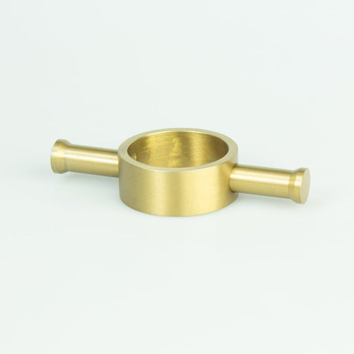 Radiant Ring Hook Accessory For Vertical Rails - Brushed Gold-GLD-VTR-HOOK-blue-leaf-bathware